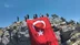 Burdur Merkez'de Jandarma Tarafından 54 Metrekarelik Dev Türk Bayrağı Dalgalandırıldı