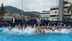Marmaris’te Gençlik ve Spor Bakanlığı, genç yüzücülere yüzme havuzu hediye etti.
