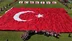 Kırklareli Lüleburgaz'da 19 Mayıs Kutlamaları Kapsamında Dev Türk Bayrağı Açıldı