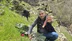 Bitlis Merkez'de Baharın Gelmesiyle Dağlarda Yayla Muzu Toplanıyor