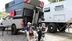 Antalya'da Konyaaltı Sahili'nde Karavan Park, Karavan Tatilcilerinin Gözdesi Oldu