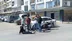 Antalya Manavgat'ta Motosiklet Sürücüsü Bisikletli Çocuğa Çarpmamak İçin Devrildi