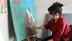 Şırnak'ta Bodrum Katındaki Atölyesinde Umut Yaratan Genç Ressam Nergiz İnan