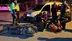 Aksaray'da Motokurye, Kavşakta Panik Yapınca Motosikletiyle Devrildi