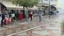 Edirne Merkez'de Yağmur Altında Yürüyüş Yapan Vatandaşlar Dikkat Çekti