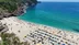 Antalya Alanya'da Kleopatra Plajı Yaz Döneminde Turistlerle Dolu