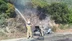 İzmir Karaburun'da Seyir Halindeyken Yangın Çıkan Otomobile Müdahale Edildi