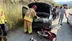 Manisa Kula'da Motosiklet ve Otomobilin Çarpışması Sonucu 1 Kişi Yaralandı