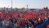 Tekirdağ'da A Milli Takım'ın Maçını İzlemek İçin Sahil Dolduruldu