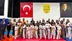 Muğla'da MTK Koleji'nde düzenlenen tekvando kuşak terfi sınavında öğrenciler terfi için ter döktü.