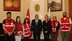 Kars'ta Kızılay'ın 158. kuruluş yıl dönümü için Vali Ziya Polat, Kızılay heyetini kabul etti.