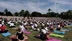 Büyükçekmece'de Dünya Yoga Günü'nde Kadınlar İçin Yoga Etkinliği Gerçekleştirildi