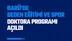 Bartın Üniversitesi'nde Beden Eğitimi ve Spor Doktora Programı Başladı