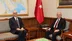 Ankara'da Milli Savunma Bakanı Yaşar Güler, Mısır Büyükelçisi El Şeyh’i kabul etti.