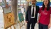 Manisa Alaşehir'de açılan sergide akreplerin sanatsal yorumları sergilendi.