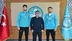 Balıkesir'de FISU Dünya Üniversiteler Kombat Sporları Şampiyonası'nda başarı elde eden sporcular Rektör Yücel Oğurlu'yu ziyaret etti.