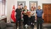 Erzincan'da Özel Güvenlik Haftası kapsamında Vali Aydoğdu, özel güvenlik görevlilerini kabul etti.