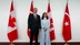 Ottawa'da Bakan Fidan, Türkiye-Kanada ilişkilerini stratejik seviyeye taşıma kararını aldıklarını açıkladı.