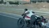 Elazığ'da Sepetli Motosikletle Uzanarak Seyahat Eden Kişi Tehlike Yarattı