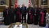 Cumhurbaşkanı Erdoğan, Ankara'da Türkiye Katolik Episkoposlar Heyeti'ni kabul etti.