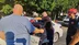 Antalya Meltem Mahallesi'nde Özel Halk Otobüsü ile İki Otomobil Çarpıştı, Yaralı Yok.
