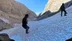 Tunceli Ovacık'taki Karagöl Şelalesi, Kıştan Kalan Buz Kütleleriyle Eşsiz Bir Görüntü Sunuyor.