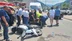 Kastamonu İnebolu'da Motosikletin Çarptığı Kadın Hastaneye Kaldırıldı