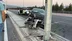 Kayseri Melikgazi'de Aydınlatma Direğine Çarpan Otomobilde 1 Kişi Yaralandı