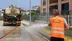 Samsun İlkadım'da Temizlik Çalışmaları Kapsamında Çöp Toplama ve Sokak Yıkama Süreçleri Sürüyor.