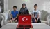 Kars'ta Valilik Önünde Türk Bayrağını Öpen Aile İki Kuşakla Anıldı