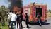 Hatay Kırıkhan'da Seyir Halindeki Pikap Yangına Maruz Kaldı