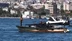 Balat sahilinde tekne alev alev yandı: Baba ve oğul denize atlayarak kurtuldu - İSTANBUL