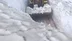 Kars’ta temmuz ortasında 3 metre kar