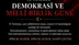 Ankara'da 15 Temmuz Mesajı Yayınlayan Prof. Dr. Aysun Bay, Vatanseverliği Vurguladı