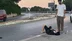 Bursa Gemlik'te Motosiklet Kontrolden Çıkarak Yan Yattı, 2 Yaralı