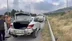 Osmaniye Bahçe'de Kontrolden Çıkan Otomobil Bariyerlere Çarptı, 1 Kişi Yaralandı