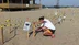 Antalya Manavgat'ta Caretta Caretta Yavrularının Güvenliğini Sağlamak İçin Nöbet Tutuluyor.