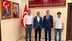 Muğla Bodrum'da Eğitim Bir-Sen Başkanı Önder Uçak, Kaymakam Sırmalı ve İlçe Milli Eğitim Müdürü Kuşçu'yu ziyaret etti.