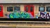 Ankara Sincan'da İki Kişi Metro Vagonlarına Grafiti Yaparken Güvenlik Kamerasına Yansıdı