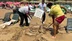 Alanya İncekum Plajı'nda Dev Dalgalar Şezlongları Kumla Kapladı