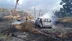 Hatay Kırıkhan'da Bahçede Çıkan Yangında Otomobil ve Sera Yandı