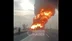 Mersin'de Otoyol Bağlantı Yolunda Tanker Yangını Meydana Geldi, Video Kaydı Yayınlandı