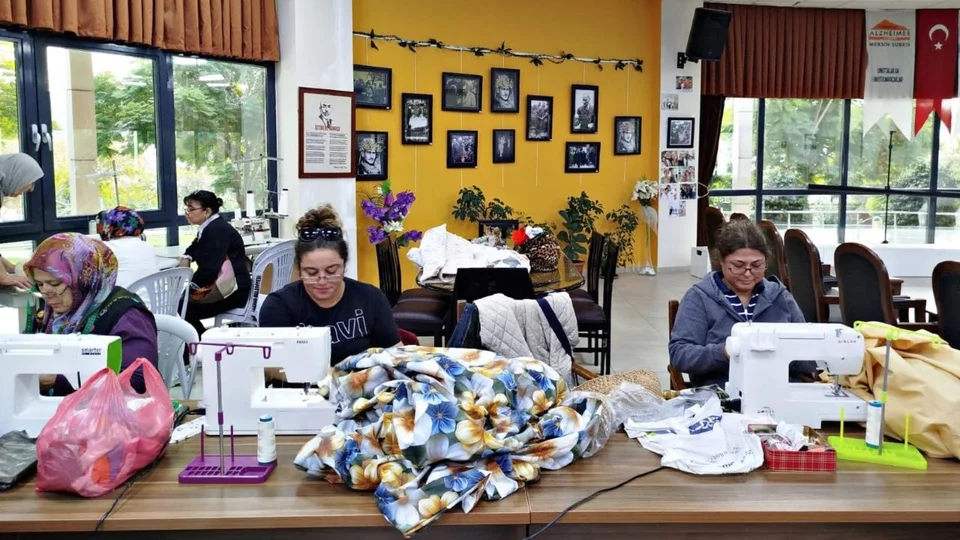 Tarsus'ta El Sanatları Kursu'nda Sanatın İyileştirici Gücüne Dikkat Çekiliyor