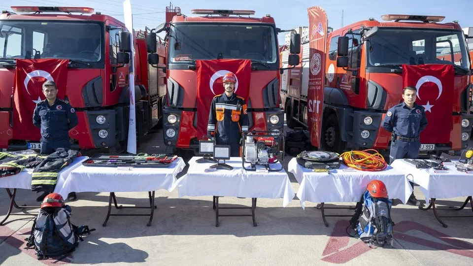 Mersin İtfaiyesi Güçleniyor: Yeni Araç ve Teknolojik Ekipmanlar Hizmete Alındı