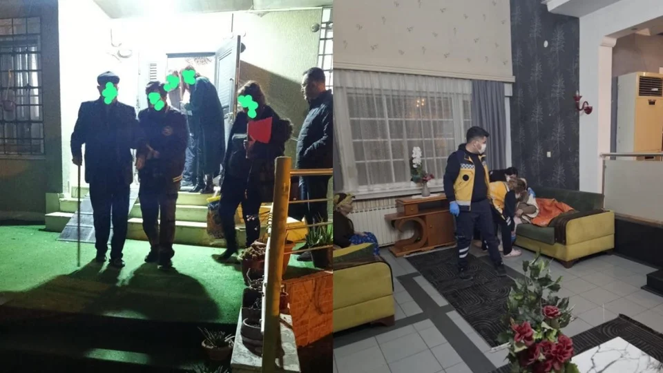 Tarsus'ta Kaçak Huzurevi Kapatıldı Yaşlılar Tahliye Edildi