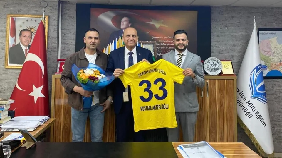 Başkan Özer'den, Müdür Anteplioğlu'na Ziyaret