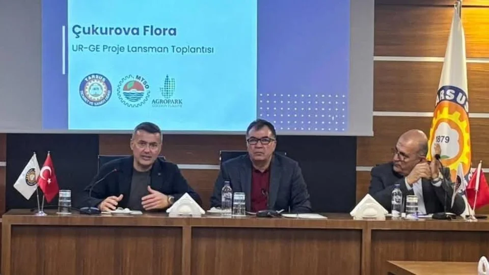 Onaylanan "Çukurova Flora" Ur-ge Projesi Tanıtıldı