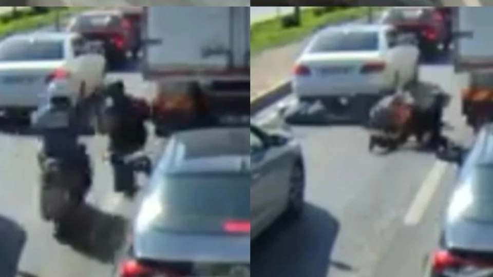 Geçen Hafta 3 Can Kaybı, Bugün Yine Aynı Nokta, Kazanın Adresi Yine Bekirde: Bekirde Kavşağı'nda Motosiklet Kazası, Motosiklet Duran Trafikte Kadın ve Çocuğa Çarptı!