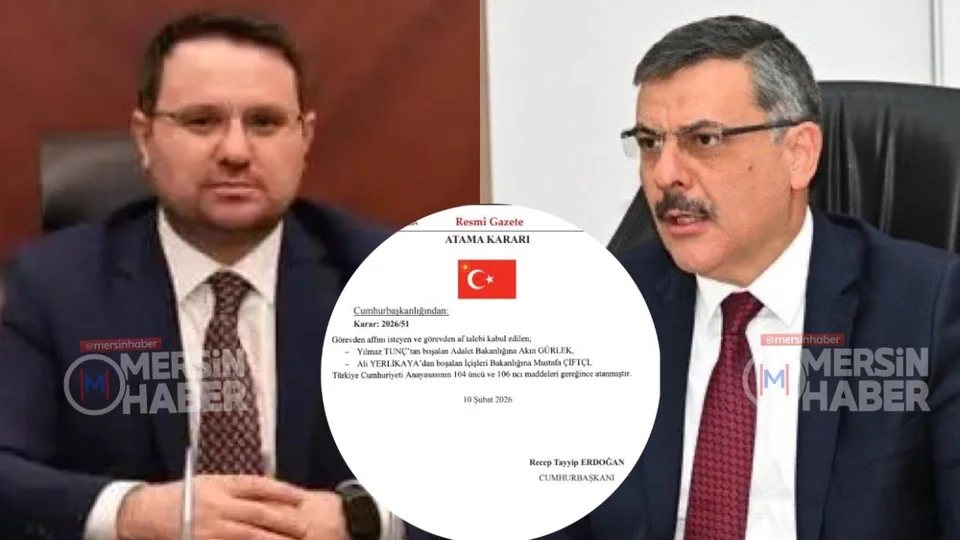 Yeni Adalet ve İçişleri Bakanları Atandı