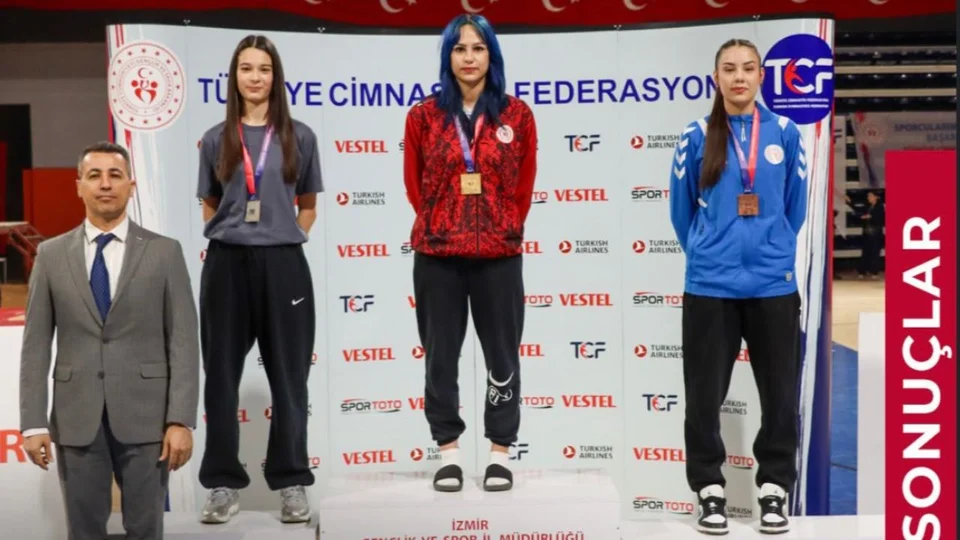 Mersin'den Gurur Veren Başarı: Işıl Işıklı, Trampolin Cimnastikte Türkiye 3.'sü Oldu